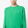 RL - Men Signature Polo Crew Neck Terry Sweatshirt - Green