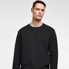 Z.A.R.A - Men 'Black' Basic Double Pique Sweatshirt