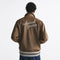 ZR - Bomber Suede Varsity Jacket With Patch
