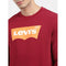 LS - Printed Terry Sweatshirt - Red