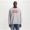 LS - Printed Terry Sweatshirt - Grey