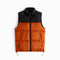 ZR - Quilted Puffer Gilet - Black&Orange