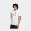 AD - White Gold Liguid Foil T Shirt