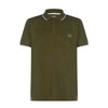 J.A.C.K.W.I.L.L.S - Olive Edgeware Contrast Tipped Polo