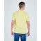 D-S - Yellow Diesel Printed Round Neck Cotton T-Shirt