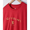 G.I.O.R.D.A.N.O – ‘Red’ Printed Logo T Shirt