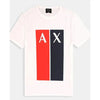 ARMANI..EXCHNAGE - white' Exclusive A.X Crew Neck Cotton T-Shirt