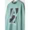 AX - Printed Fleece Sweatshirt