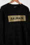 BM - Gold Logo Sweatshirt