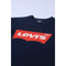 LS - Printed Terry Sweatshirt - Navy