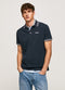 PG - Embroidered Logo Pique Polo Shirt