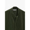 ZR - Pleated Bomber Jacket - Green