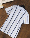 P.U.L.L&B.E.A.R - Black & Yellow Strips T-Shirt