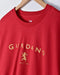 G.I.O.R.D.A.N.O – ‘Red’ Printed Logo T Shirt