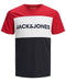 J.A.C.K&J.O.N.E.S – COLOUR BLOCK LOGO T-SHIRT