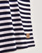 K.K - STRIPED CONTRASTING LOGO T-Shirt