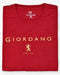 G.I.O.R.D.A.N.O – ‘Red’ Printed Logo T Shirt