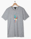 RL - Men Grey Classic Polo Pony T-Shirt