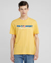 RL – Yellow Classic Fit Polo Sport T-Shirt