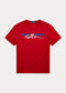 RL - Red Classic Fit Polo Sport T-Shirt